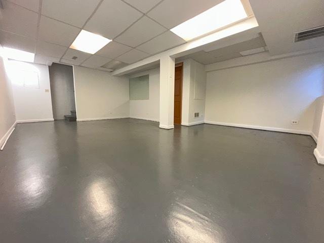 124 Village Creek Dr, Lake In The Hills, IL 60156 - finished below grade area featuring baseboards