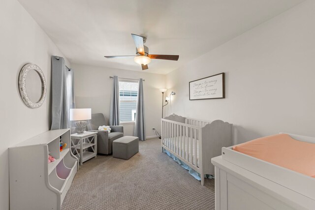 27W120 Timber Creek Dr, Winfield, IL 60190 - bedroom with light colored carpet and a ceiling fan