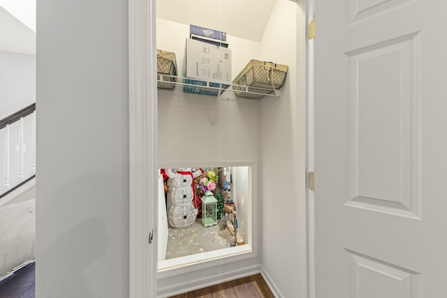 27W120 Timber Creek Dr, Winfield, IL 60190 - walk in closet with dark wood finished floors