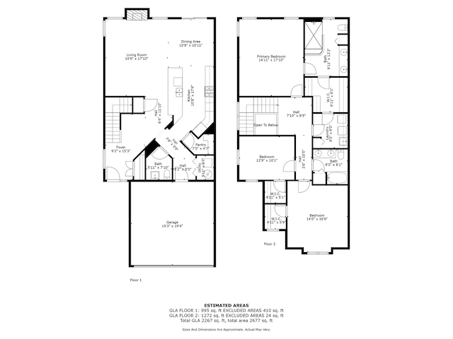 27W120 Timber Creek Dr, Winfield, IL 60190 - view of home floor plan