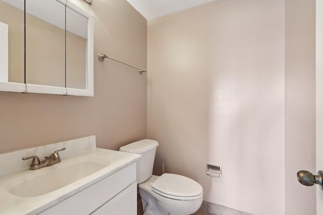 1320A Lore Ln Unit 204, Lombard, IL 60148 - half bathroom featuring toilet and vanity