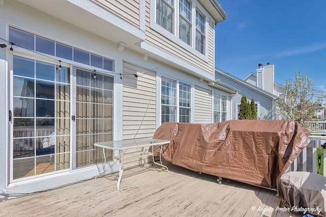 3123 Concord Ln, Wadsworth, IL 60083 - view of deck