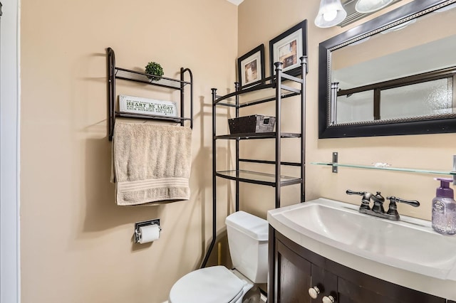 905 Harrison Ln, Hoffman Estates, IL 60192 - bathroom with toilet and vanity