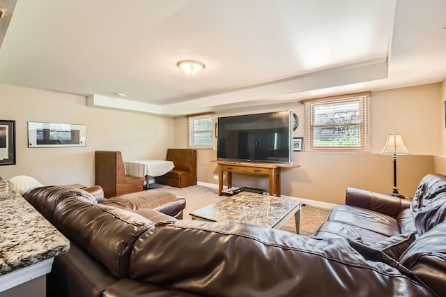 905 Harrison Ln, Hoffman Estates, IL 60192 - carpeted living room with baseboards