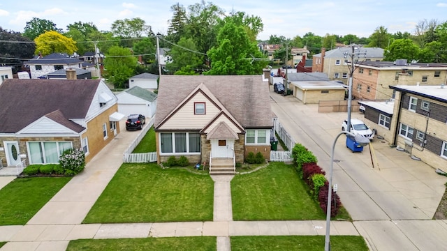 10341 Canterbury St, Westchester, IL 60154 - view of front of house with a residential view and stone siding