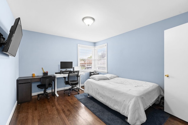 10341 Canterbury St, Westchester, IL 60154 - bedroom with wood finished floors and a desk