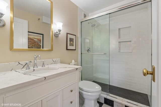 1250 N Dearborn St Unit 16B, Chicago, IL 60610 - full bath featuring a shower stall and vanity