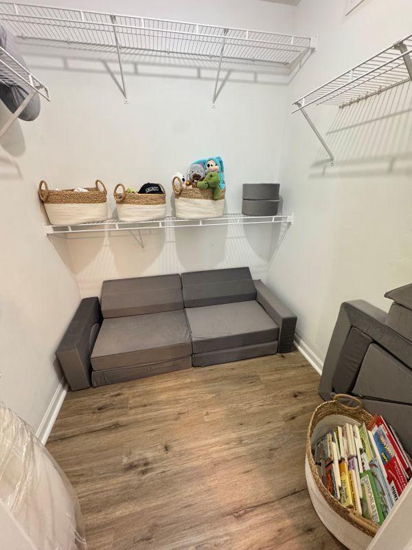 475 Lancaster Dr, Pingree Grove, IL 60140 - spacious closet featuring wood finished floors