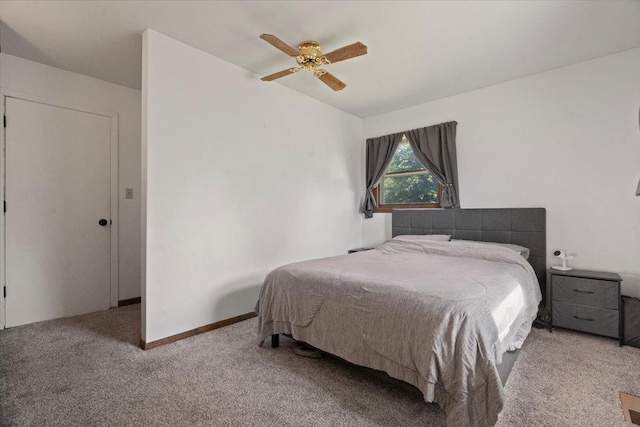 1514 N N Ave, Mchenry, IL 60050 - carpeted bedroom with ceiling fan
