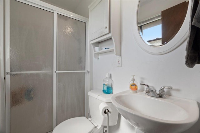 1514 N N Ave, Mchenry, IL 60050 - bathroom featuring a sink and a shower stall