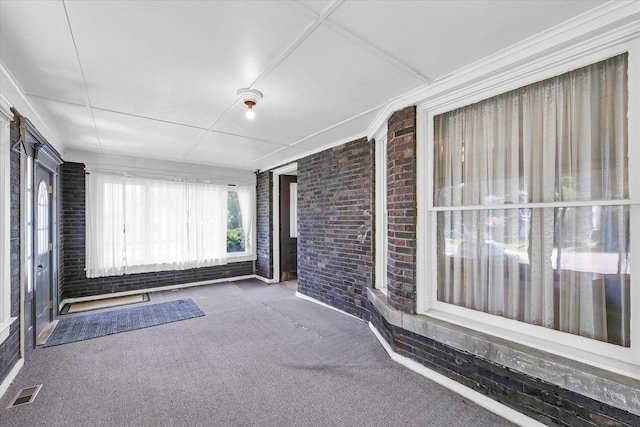 301 N Main St, Fithian, IL 61844 - view of unfurnished sunroom