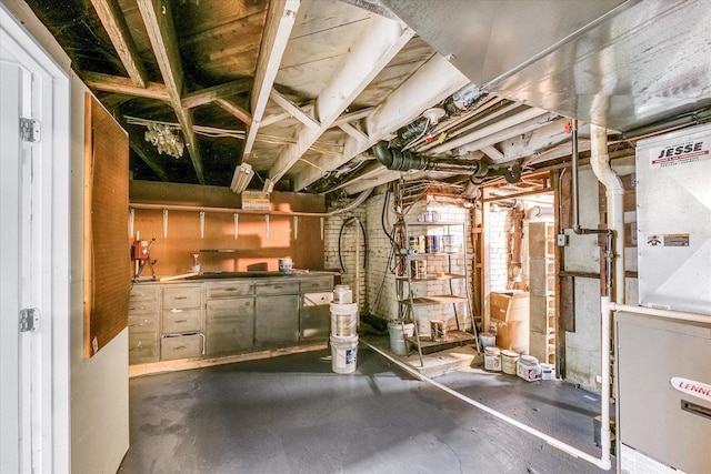 301 N Main St, Fithian, IL 61844 - view of basement