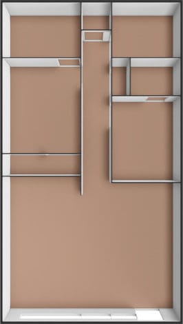 1070 W 15th St Unit 105, Chicago, IL 60608 - view of closet