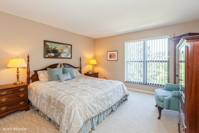 511 Aurora Ave Unit 405, Naperville, IL 60540 - bedroom featuring light carpet and baseboards