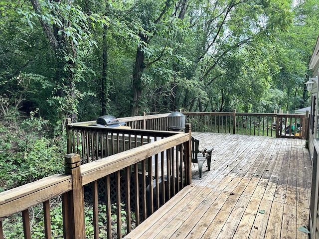 268 Fossil Bay Ct, Wilmington, IL 60481 - view of wooden terrace