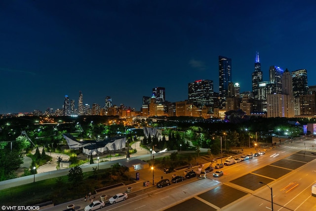 340 E Randolph St Unit 803, Chicago, IL 60601 - city view with a view of city lights