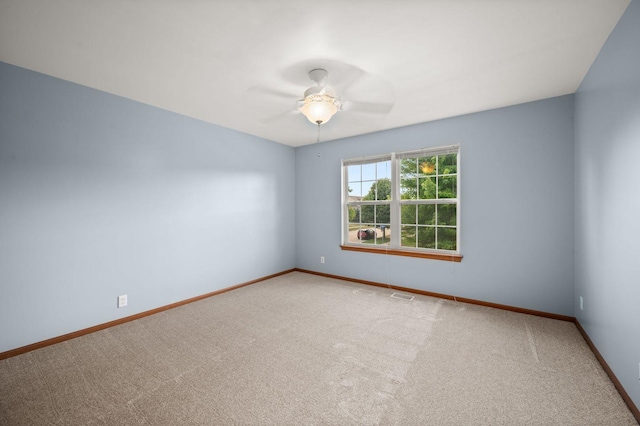619 Northgate Dr, Sycamore, IL 60178 - carpeted spare room with a ceiling fan and baseboards