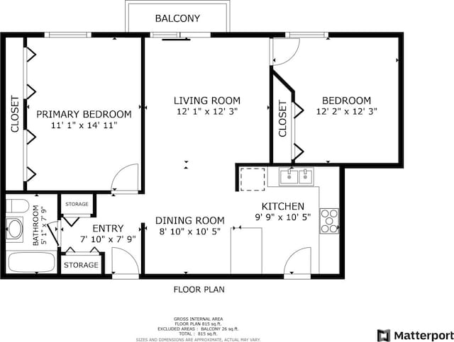 9250 Noel Ave Unit 205E, Des Plaines, IL 60016 - view of room layout