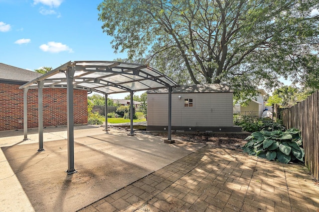 7637 Sequoia Ct, Orland Park, IL 60462 - fenced backyard with a storage shed