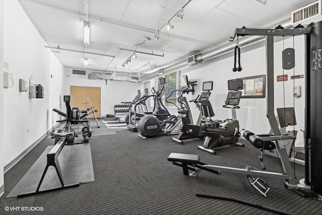212 E Cullerton St Unit 702, Chicago, IL 60616 - view of exercise room