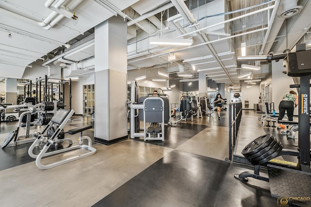 225 N Columbus Dr Unit 6808, Chicago, IL 60601 - view of workout area
