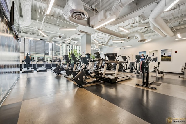 225 N Columbus Dr Unit 6808, Chicago, IL 60601 - view of workout area