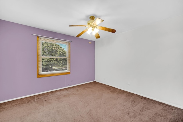 1746 Sessions Walk Unit 1746, Hoffman Estates, IL 60169 - carpeted spare room featuring a ceiling fan and baseboards
