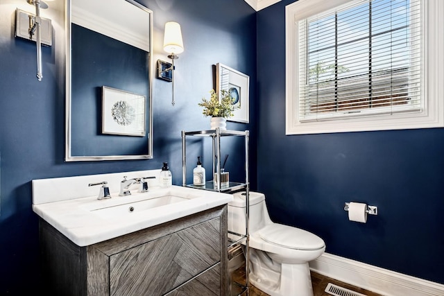 725 Park Plaine Ave, Park Ridge, IL 60068 - half bathroom featuring vanity and tile patterned flooring