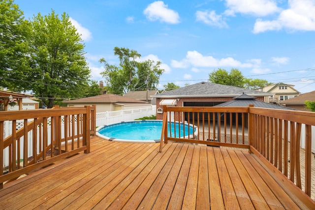5605 S Nordica Ave, Chicago, IL 60638 - view of wooden deck