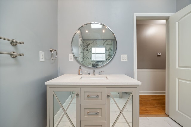5605 S Nordica Ave, Chicago, IL 60638 - full bathroom featuring vanity