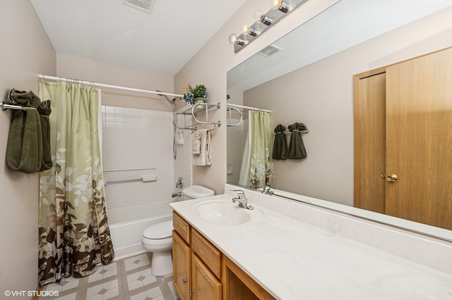 2930 Plumrose Ln, Mchenry, IL 60050 - full bathroom with vanity, tile patterned floors, and shower / tub combo