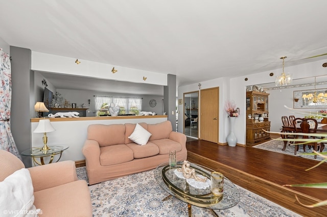 2930 Plumrose Ln, Mchenry, IL 60050 - living room featuring wood finished floors