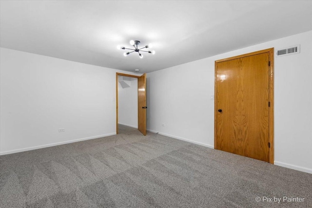 1422 Ridgeway St, Round Lake Beach, IL 60073 - spare room with carpet and baseboards