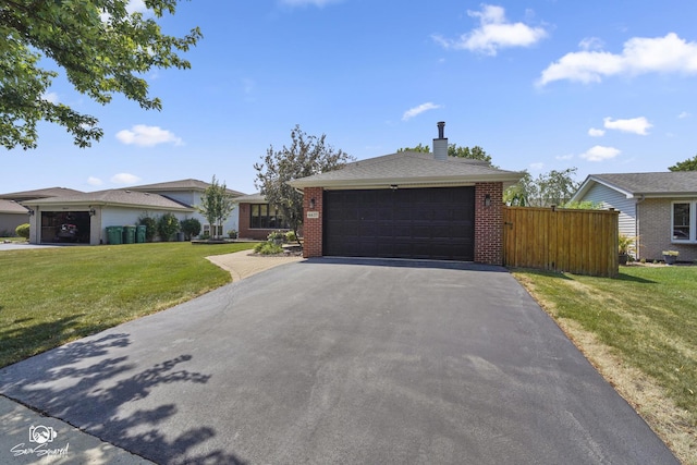 16637 W Oneida Dr, Lockport, IL 60441 - single story home featuring brick siding and a chimney