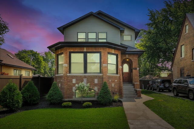 9709 S Leavitt St, Chicago, IL 60643 - view of front of home featuring brick siding