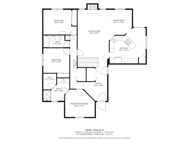 5209 Meadowbrook St, Plainfield, IL 60586 - view of home floor plan
