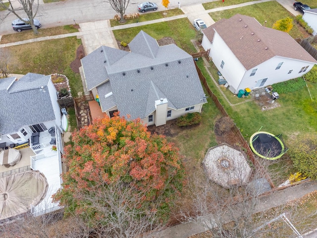 5209 Meadowbrook St, Plainfield, IL 60586 - aerial perspective of suburban area