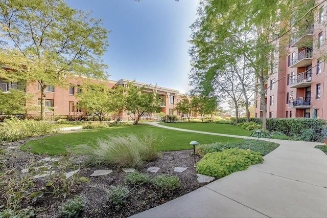 3232 N Halsted St Unit D412, Chicago, IL 60657 - view of community featuring a lawn