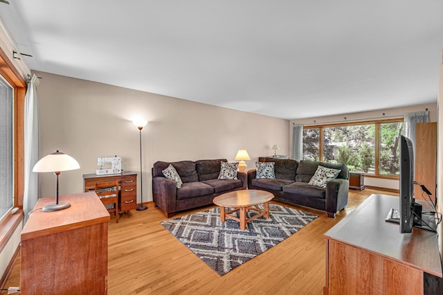 8353 Arrowhead Ln, Orland Park, IL 60462 - living room featuring light wood-style flooring