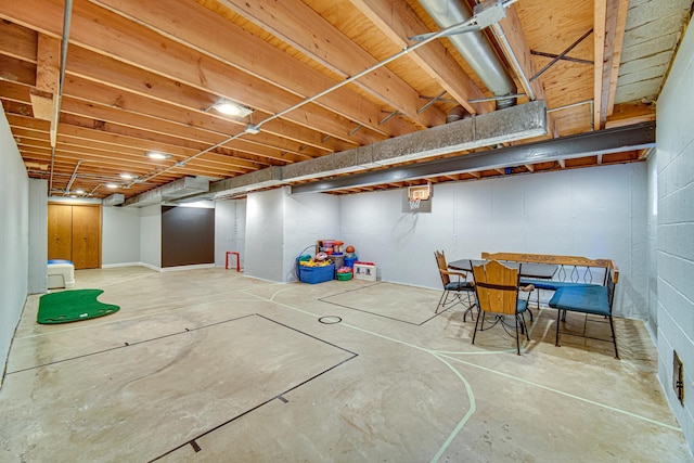 8353 Arrowhead Ln, Orland Park, IL 60462 - view of finished below grade area