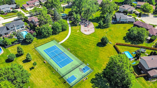 8353 Arrowhead Ln, Orland Park, IL 60462 - aerial perspective of suburban area