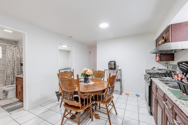 2958 S Lowe Ave, Chicago, IL 60616 - dining area with baseboards