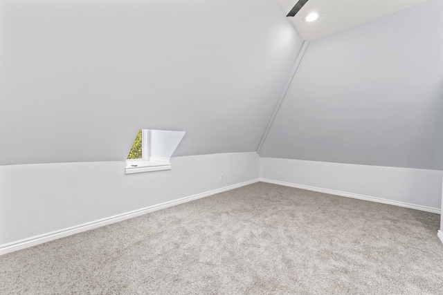 23 S Elm St, Palatine, IL 60067 - bonus room featuring carpet, lofted ceiling, and recessed lighting