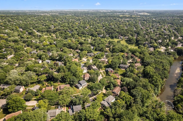 302 Carriage Hill Rd, Naperville, IL 60565 - aerial view of a forest