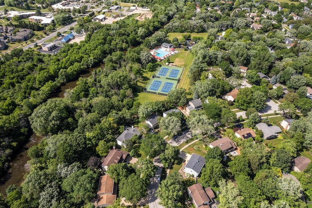 302 Carriage Hill Rd, Naperville, IL 60565 - aerial view of property and surrounding area