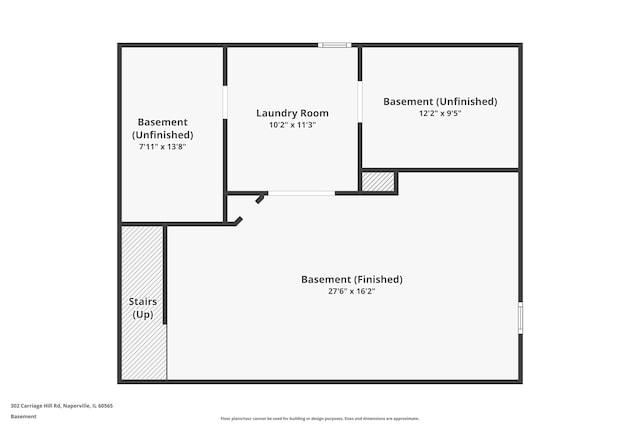 302 Carriage Hill Rd, Naperville, IL 60565 - view of floor plan / room layout