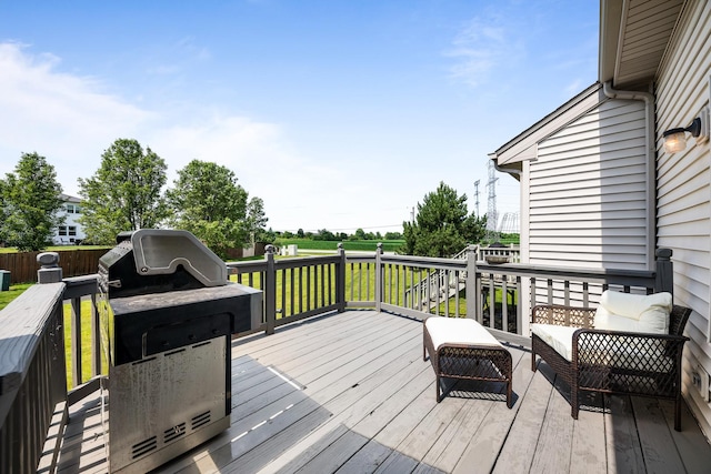 8331 W Chestnut Ct, Frankfort, IL 60423 - deck featuring grilling area