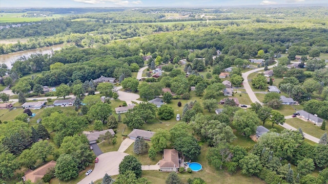 11740 Wagon Ln, Roscoe, IL 61073 - aerial view of residential area