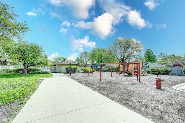 461 N Jonathan Dr Unit 204, Palatine, IL 60074 - view of communal playground