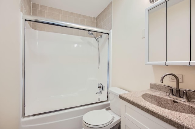 4723 Lee Ct, Richton Park, IL 60471 - full bath with vanity and bath / shower combo with glass door